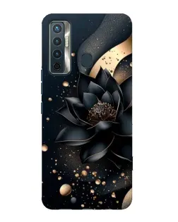 Чохол для TECNO Camon 17 з картинкою «Чорний лотос» Чохол для TECNO Camon 17 з картинкою «Чорний лотос»