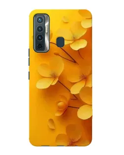 Чохол для TECNO Camon 17 з картинкою «Золоті пелюстки» Чохол для TECNO Camon 17 з картинкою «Золоті пелюстки»
