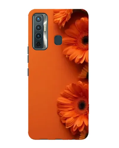 Чохол для TECNO Camon 17 з картинкою «Помаранчеві гербери» Чохол для TECNO Camon 17 з картинкою «Помаранчеві гербери»