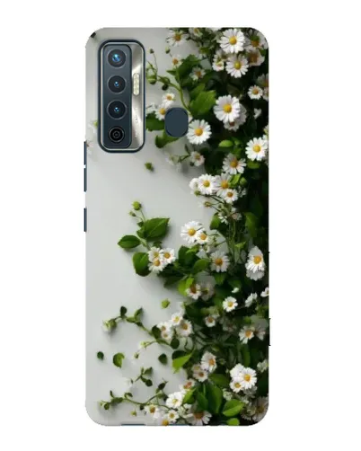 Чохол для TECNO Camon 17 з картинкою «Гілка дрібних білих квітів» Чохол для TECNO Camon 17 з картинкою «Гілка дрібних білих квітів»