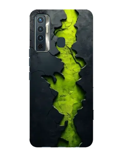 Чохол для TECNO Camon 17 з картинкою «Салатовий розлом скелі» Чохол для TECNO Camon 17 з картинкою «Салатовий розлом скелі»