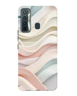 Чохол для TECNO Camon 17 з картинкою «Пастельні ніжні хвилі» Чохол для TECNO Camon 17 з картинкою «Пастельні ніжні хвилі»