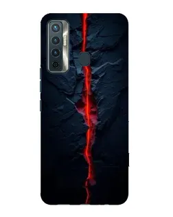 Чохол для TECNO Camon 17 з картинкою «Червона лавова тріщина» Чохол для TECNO Camon 17 з картинкою «Червона лавова тріщина»
