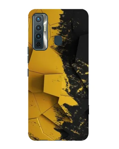 Чохол для TECNO Camon 17 з картинкою «Золоті уламки геометрії» Чохол для TECNO Camon 17 з картинкою «Золоті уламки геометрії»