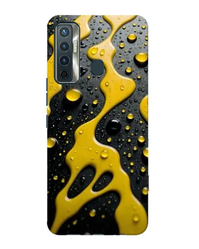 Чохол для TECNO Camon 17 з картинкою «Рідке жовте золото» Чохол для TECNO Camon 17 з картинкою «Рідке жовте золото»