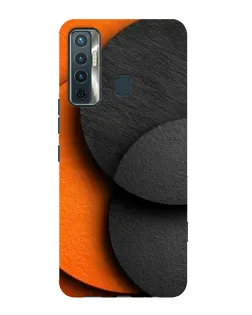 Чохол для TECNO Camon 17 з картинкою «Геометрія помаранчевих кіл» Чохол для TECNO Camon 17 з картинкою «Геометрія помаранчевих кіл»