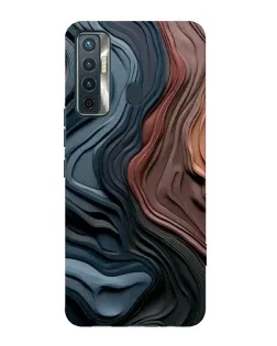 Чохол для TECNO Camon 17 з картинкою «Кольорові хвилі каньйону» Чохол для TECNO Camon 17 з картинкою «Кольорові хвилі каньйону»