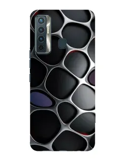 Чохол для TECNO Camon 17 з картинкою «Об'ємна темна решітка» Чохол для TECNO Camon 17 з картинкою «Об'ємна темна решітка»