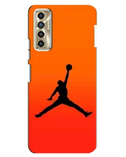 Чехол для TECNO Camon 17P (CG7n) с картинкой «Jordan Sunset»