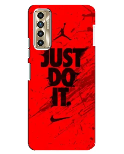 Чехол для TECNO Camon 17P (CG7n) с картинкой «Nike Just Do It» Чехол для TECNO Camon 17P (CG7n) с картинкой «Nike Just Do It»