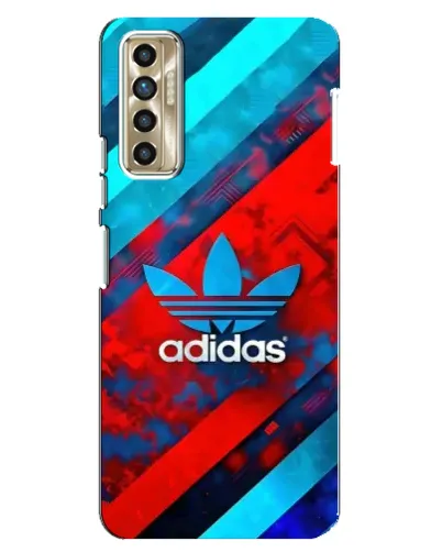 Чехол для TECNO Camon 17P (CG7n) с картинкой «Абстракция Adidas»