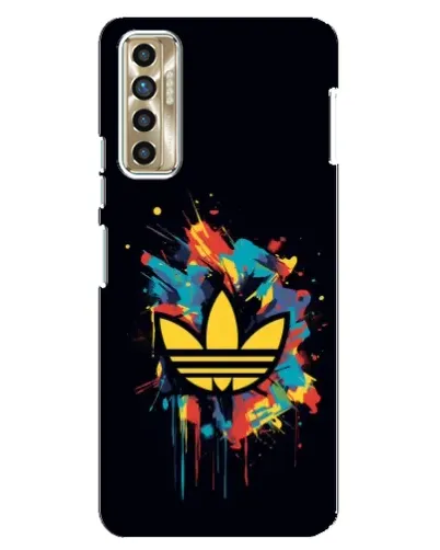 Чехол для TECNO Camon 17P (CG7n) с картинкой «Adidas Splash»