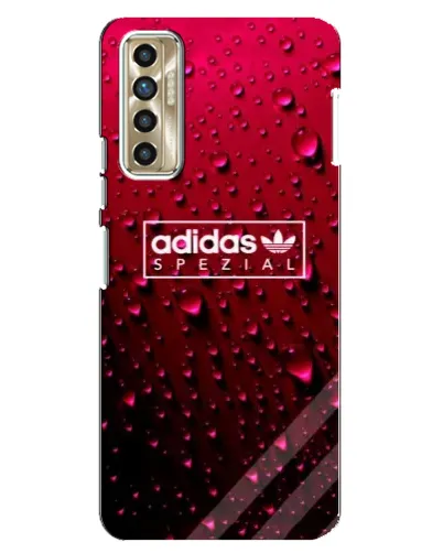 Чехол для TECNO Camon 17P (CG7n) с картинкой «Adidas Gold Marble»