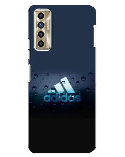 Чехол для TECNO Camon 17P (CG7n) с картинкой «Adidas Water Drops»