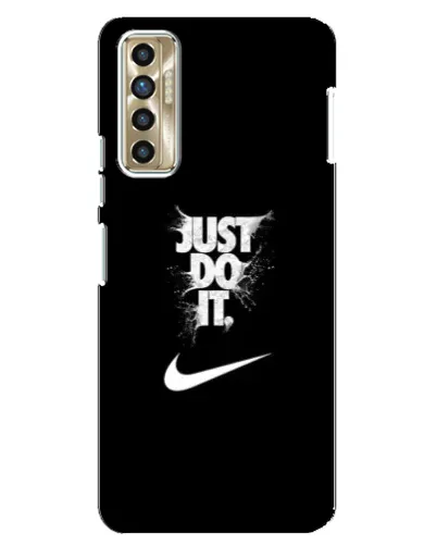 Чехол для TECNO Camon 17P (CG7n) с картинкой «Текстовый принт Nike» Чехол для TECNO Camon 17P (CG7n) с картинкой «Текстовый принт Nike»
