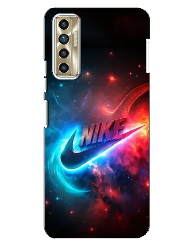 Чехол для TECNO Camon 17P (CG7n) с картинкой «Огненный логотип Nike» Чехол для TECNO Camon 17P (CG7n) с картинкой «Огненный логотип Nike»