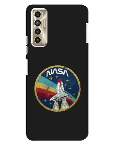Чехол для TECNO Camon 17P (CG7n) с картинкой «NASA — эмблема миссии» Чехол для TECNO Camon 17P (CG7n) с картинкой «NASA — эмблема миссии»