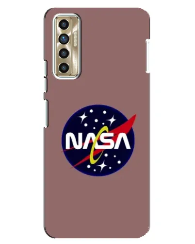 Чехол для TECNO Camon 17P (CG7n) с картинкой «NASA — ретро космос» Чехол для TECNO Camon 17P (CG7n) с картинкой «NASA — ретро космос»