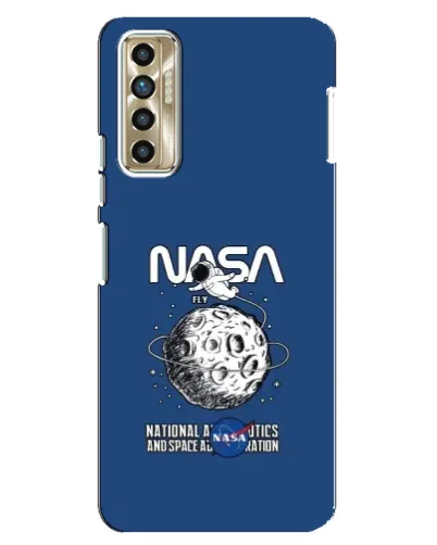 Чехол для TECNO Camon 17P (CG7n) с картинкой «NASA — лунная миссия» Чехол для TECNO Camon 17P (CG7n) с картинкой «NASA — лунная миссия»