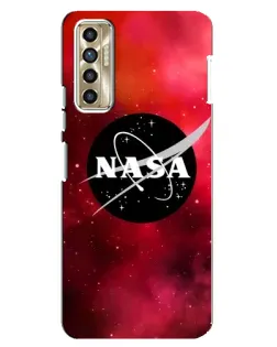 Чехол для TECNO Camon 17P (CG7n) с картинкой «NASA — красная туманность» Чехол для TECNO Camon 17P (CG7n) с картинкой «NASA — красная туманность»