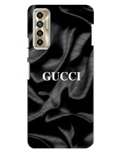 Чехол для TECNO Camon 17P (CG7n) с картинкой «Gucci — шелковые волны»
