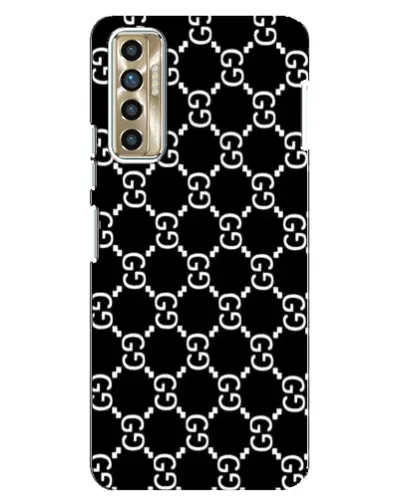 Чехол для TECNO Camon 17P (CG7n) с картинкой «Gucci — сетчатый паттерн»