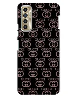 Чехол для TECNO Camon 17P (CG7n) с картинкой «Классическая монограмма Gucci» Чехол для TECNO Camon 17P (CG7n) с картинкой «Классическая монограмма Gucci»