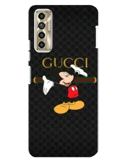 Чехол для TECNO Camon 17P (CG7n) с картинкой «Микки Маус Gucci» Чехол для TECNO Camon 17P (CG7n) с картинкой «Микки Маус Gucci»