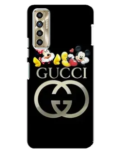 Чехол для TECNO Camon 17P (CG7n) с картинкой «Gucci — герои Disney» Чехол для TECNO Camon 17P (CG7n) с картинкой «Gucci — герои Disney»