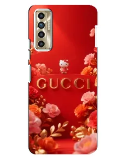 Чехол для TECNO Camon 17P (CG7n) с картинкой «Gucci — золотой сад» Чехол для TECNO Camon 17P (CG7n) с картинкой «Gucci — золотой сад»