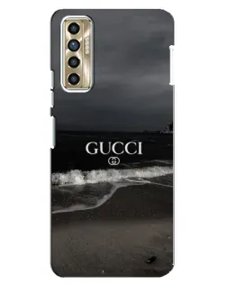 Чехол для TECNO Camon 17P (CG7n) с картинкой «Gucci — морской прибой» Чехол для TECNO Camon 17P (CG7n) с картинкой «Gucci — морской прибой»