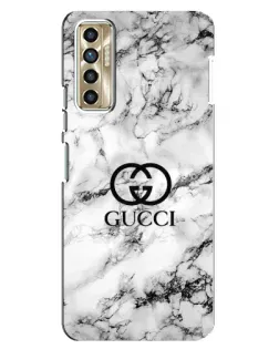 Чехол для TECNO Camon 17P (CG7n) с картинкой «Gucci — мраморный шик» Чехол для TECNO Camon 17P (CG7n) с картинкой «Gucci — мраморный шик»