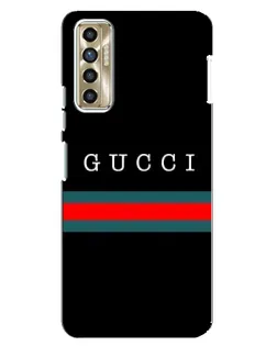 Чехол для TECNO Camon 17P (CG7n) с картинкой «Gucci — красный пояс» Чехол для TECNO Camon 17P (CG7n) с картинкой «Gucci — красный пояс»