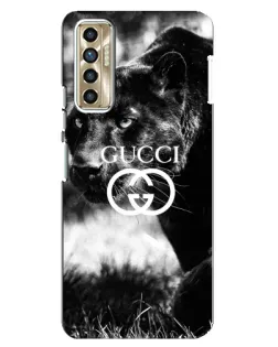 Чехол для TECNO Camon 17P (CG7n) с картинкой «Gucci — дикая природа» Чехол для TECNO Camon 17P (CG7n) с картинкой «Gucci — дикая природа»