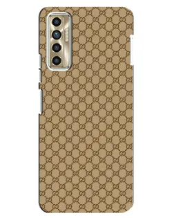 Чехол для TECNO Camon 17P (CG7n) с картинкой «Gucci — классический беж» Чехол для TECNO Camon 17P (CG7n) с картинкой «Gucci — классический беж»