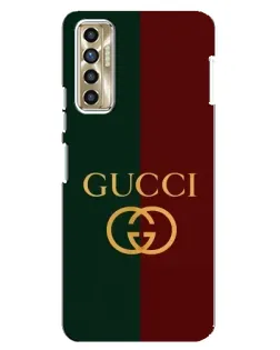 Чехол для TECNO Camon 17P (CG7n) с картинкой «Gucci — темно-зеленый градиент» Чехол для TECNO Camon 17P (CG7n) с картинкой «Gucci — темно-зеленый градиент»