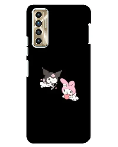 Чехол для TECNO Camon 17P (CG7n) с картинкой «My Melody и Kuromi»