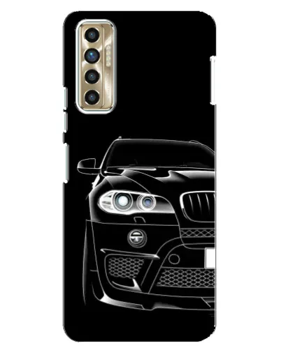 Чехол для TECNO Camon 17P (CG7n) с картинкой «Темный силуэт BMW» Чехол для TECNO Camon 17P (CG7n) с картинкой «Темный силуэт BMW»