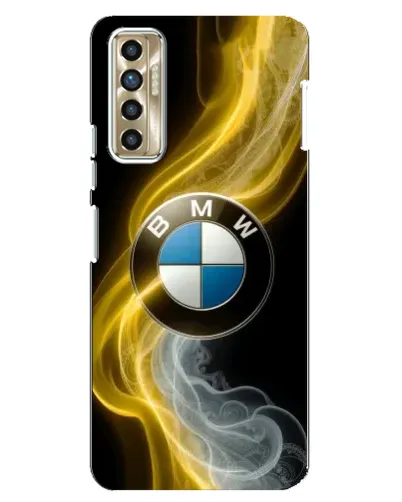 Чехол для TECNO Camon 17P (CG7n) с картинкой «Золотистый дым BMW» Чехол для TECNO Camon 17P (CG7n) с картинкой «Золотистый дым BMW»