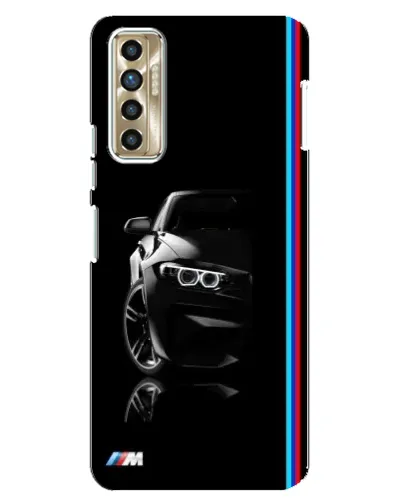 Чехол для TECNO Camon 17P (CG7n) с картинкой «Силуэт BMW в темноте» Чехол для TECNO Camon 17P (CG7n) с картинкой «Силуэт BMW в темноте»