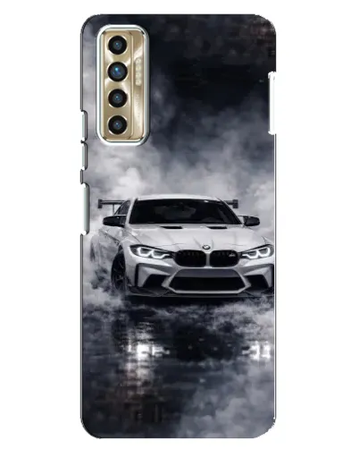 Чехол для TECNO Camon 17P (CG7n) с картинкой «BMW сквозь туман» Чехол для TECNO Camon 17P (CG7n) с картинкой «BMW сквозь туман»