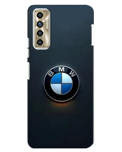 Чехол для TECNO Camon 17P (CG7n) с картинкой «Логотип BMW — минимализм» Чехол для TECNO Camon 17P (CG7n) с картинкой «Логотип BMW — минимализм»