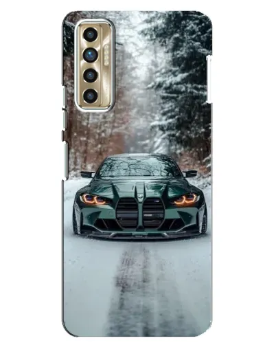 Чехол для TECNO Camon 17P (CG7n) с картинкой «BMW в зимнем лесу» Чехол для TECNO Camon 17P (CG7n) с картинкой «BMW в зимнем лесу»