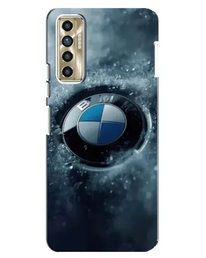 Чехол для TECNO Camon 17P (CG7n) с картинкой «Логотип BMW — лед» Чехол для TECNO Camon 17P (CG7n) с картинкой «Логотип BMW — лед»
