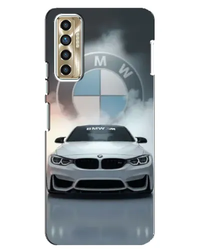 Чехол для TECNO Camon 17P (CG7n) с картинкой «BMW в белом дыму» Чехол для TECNO Camon 17P (CG7n) с картинкой «BMW в белом дыму»