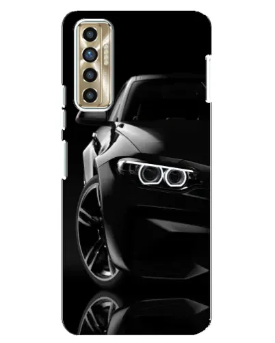 Чехол для TECNO Camon 17P (CG7n) с картинкой «Черная BMW — профиль» Чехол для TECNO Camon 17P (CG7n) с картинкой «Черная BMW — профиль»