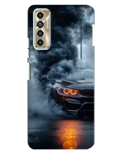 Чехол для TECNO Camon 17P (CG7n) с картинкой «BMW M-Power — абстракция» Чехол для TECNO Camon 17P (CG7n) с картинкой «BMW M-Power — абстракция»