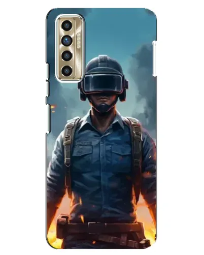 Чехол для TECNO Camon 17P (CG7n) с картинкой «PUBG — реалистичный герой» Чехол для TECNO Camon 17P (CG7n) с картинкой «PUBG — реалистичный герой»