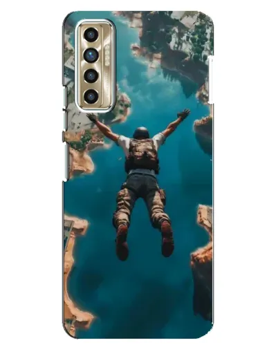 Чехол для TECNO Camon 17P (CG7n) с картинкой «PUBG — свободное падение» Чехол для TECNO Camon 17P (CG7n) с картинкой «PUBG — свободное падение»