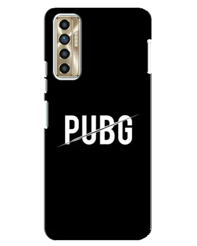 Чехол для TECNO Camon 17P (CG7n) с картинкой «PUBG — белый логотип» Чехол для TECNO Camon 17P (CG7n) с картинкой «PUBG — белый логотип»